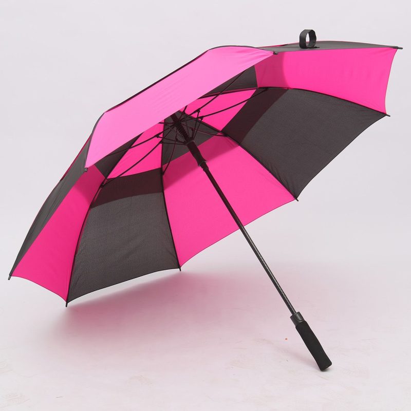 custom golf umbrella with logo pattern color