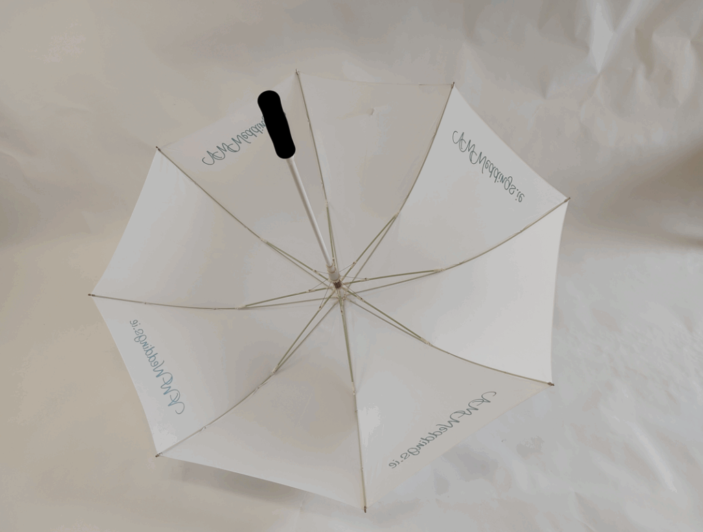 white wedding umbrellas custom printed umbrellas