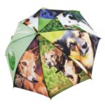 bald headed eagle gothic folding umbrella