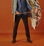 camouflage skeleton straight umbrella