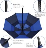 58 inch double canopy oversized golf umbrella