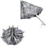 logo uv protection folding umbrella