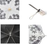 logo uv protection folding umbrella