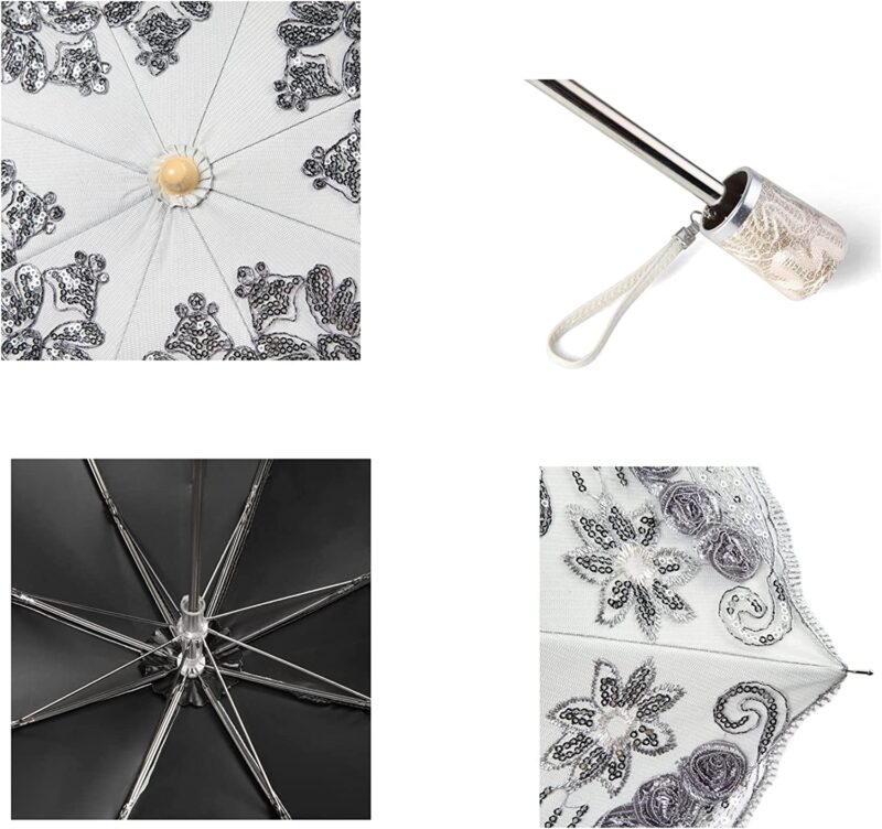 logo uv protection folding umbrella