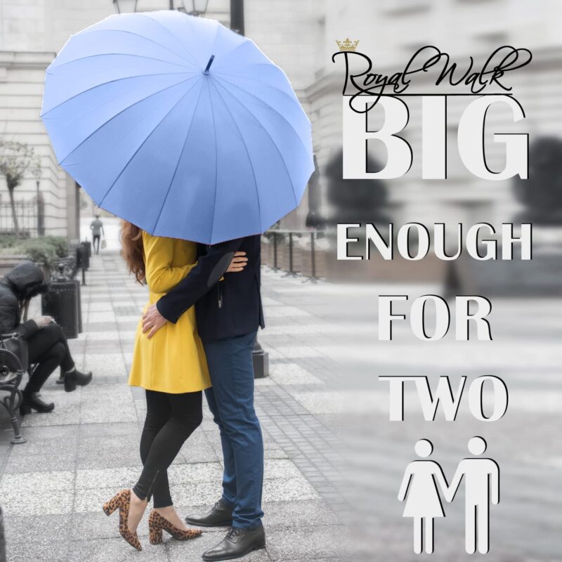54 inch automatic windproof oversized umbrella
