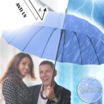 54 inch automatic windproof oversized umbrella
