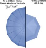 54 inch automatic windproof oversized umbrella
