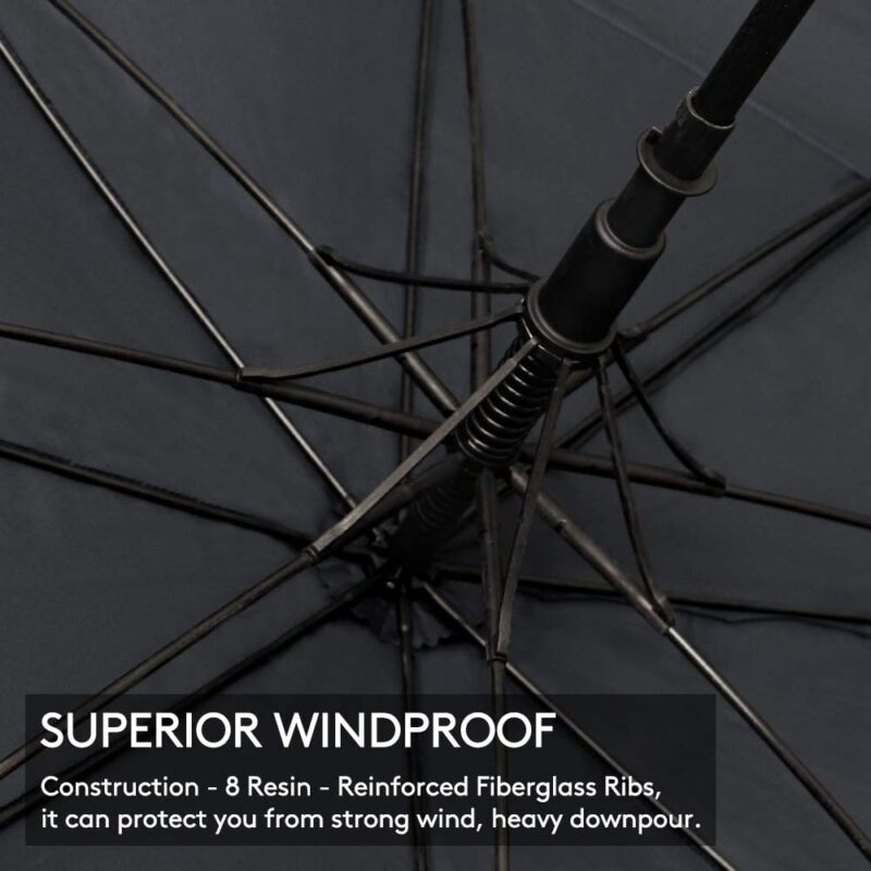 68 inch automatic windproof oversized golf umbrella