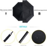 68 inch automatic windproof oversized golf umbrella