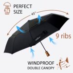 pack of 4 windproof double canopy umbrella