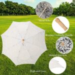 mini handmade lace umbrella