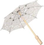 mini handmade lace umbrella