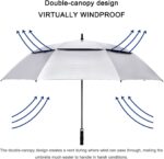 68 inch uv protection oversized golf umbrella