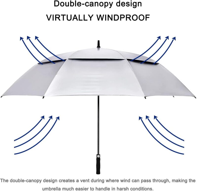 68 inch uv protection oversized golf umbrella