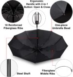 pack of 3 windproof portable folding umbrella