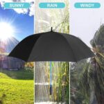 55 inch automatic uv protection oversized golf umbrella