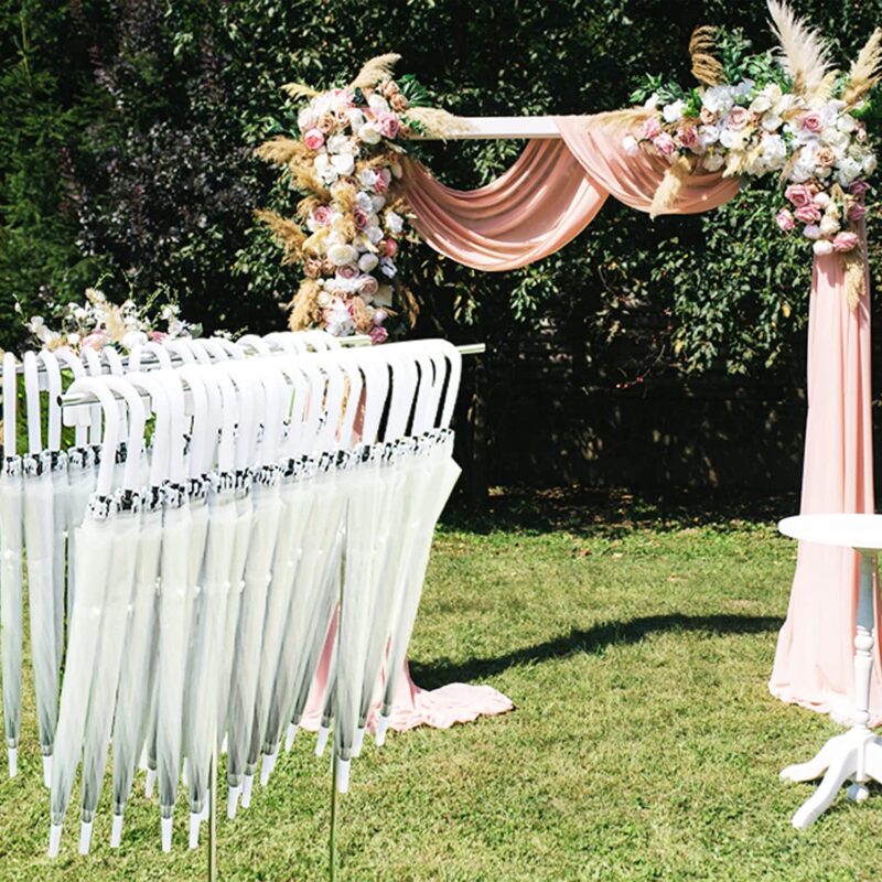 pack of 20 clear wedding umbrella