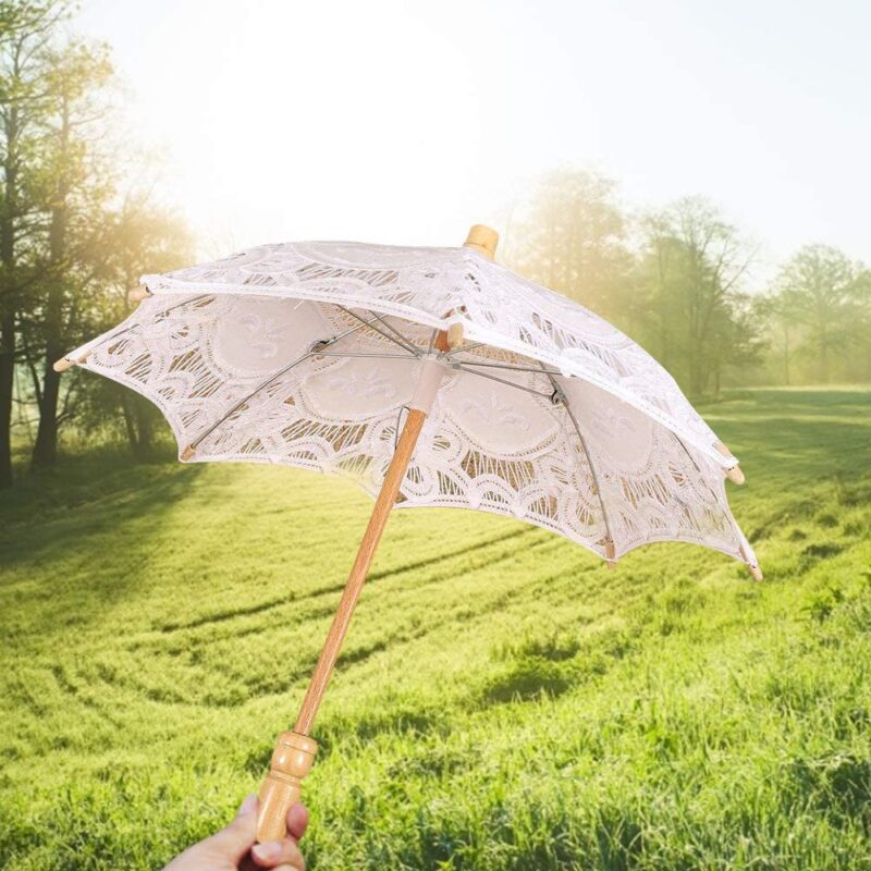 mini lace parasol