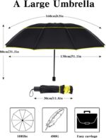 62 inch compact oversized golf umbrella