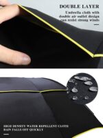 62 inch compact oversized golf umbrella