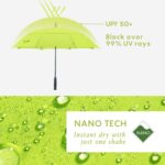 windproof uv protection double canopy golf umbrella