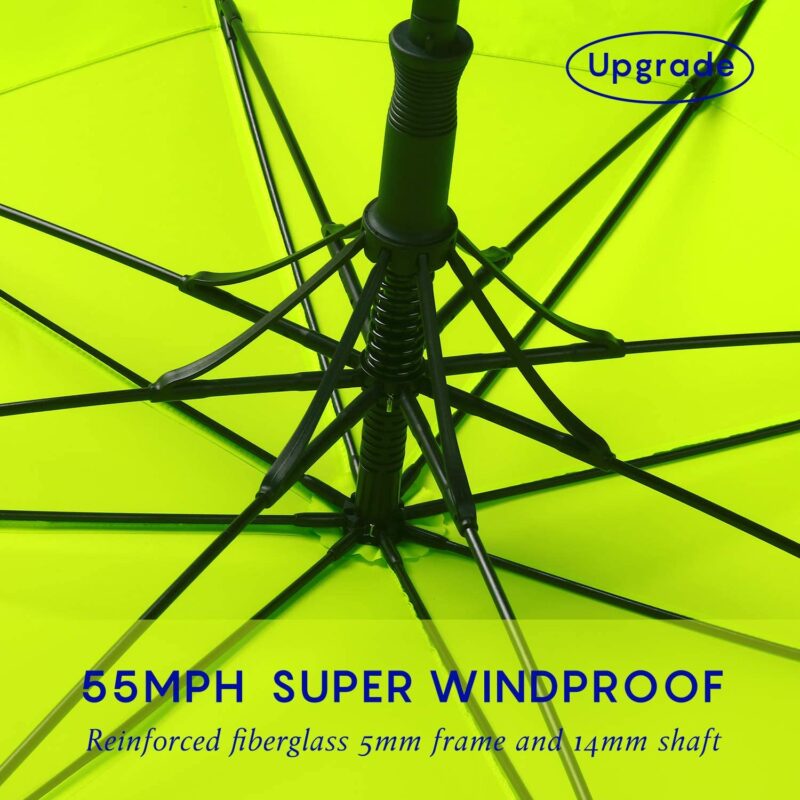 windproof uv protection double canopy golf umbrella