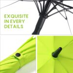 windproof uv protection double canopy golf umbrella