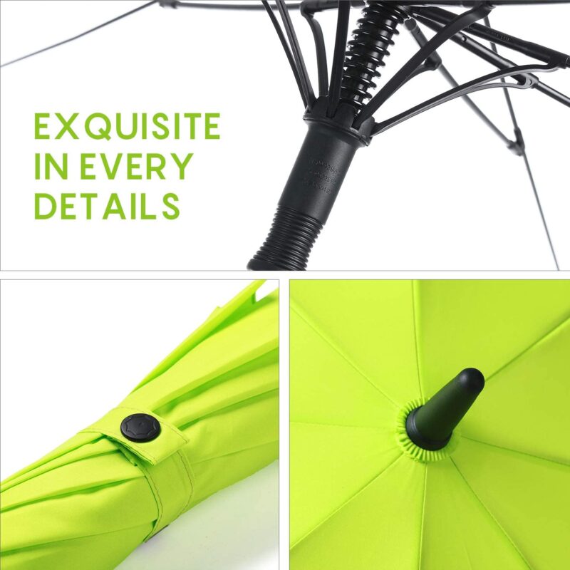windproof uv protection double canopy golf umbrella