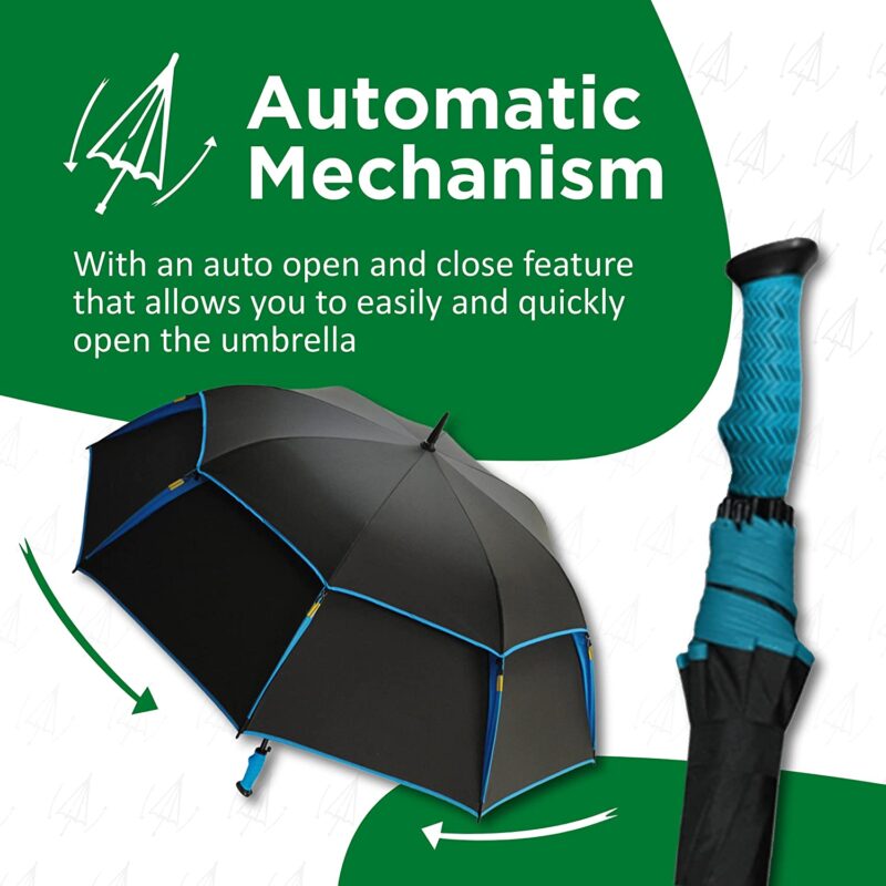 greg norman 66 inch automatic compact golf umbrella