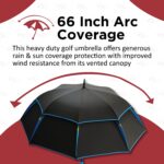 greg norman 66 inch automatic compact golf umbrella