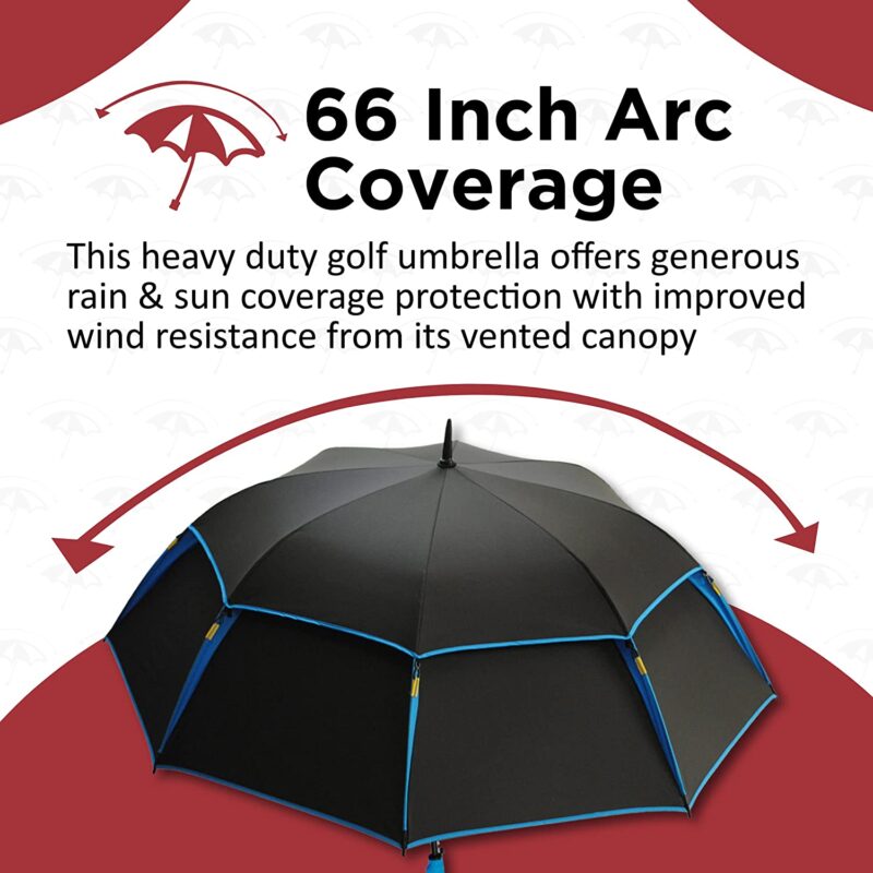 greg norman 66 inch automatic compact golf umbrella