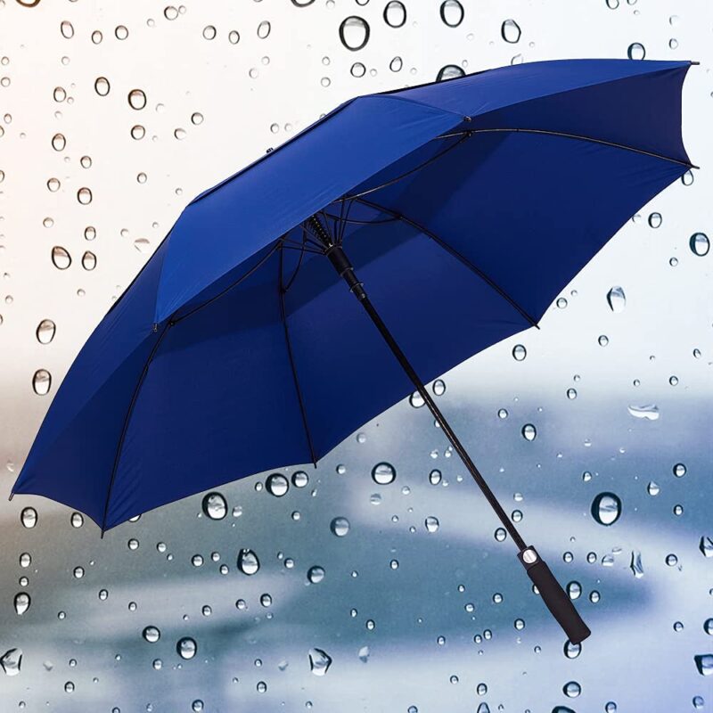 62 inch automatic windproof waterproof golf umbrella