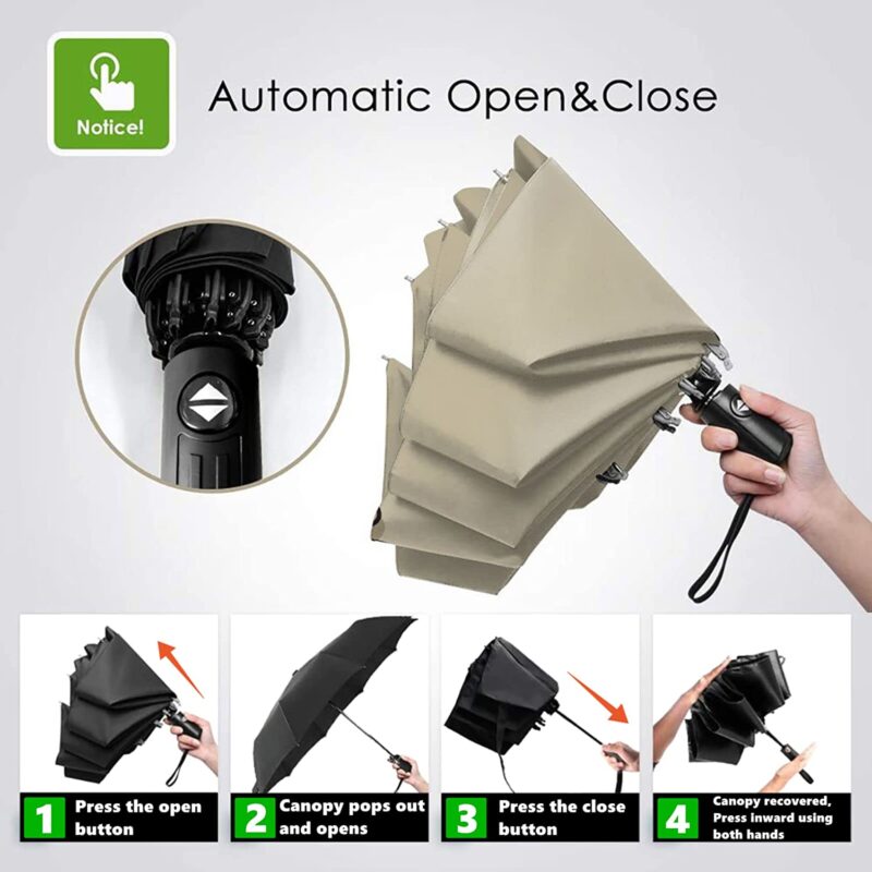 compact folding umbrella