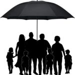 80 inch double canopy oversized golf umbrella