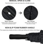 80 inch double canopy oversized golf umbrella