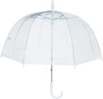 pack of 6 manual clear umbrella