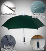 innovate golf umbrella telescopic cover attachment fibreglass frame a