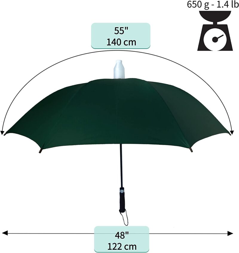 innovate golf umbrella telescopic cover attachment fibreglass frame a