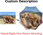personalized dog automatic umbrella