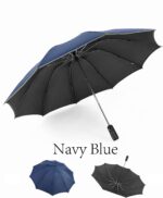 quality inverted umbrella 10 ribs fiberglass and aluminum frame windproof