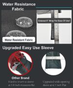 quality inverted umbrella 10 ribs fiberglass and aluminum frame windproof