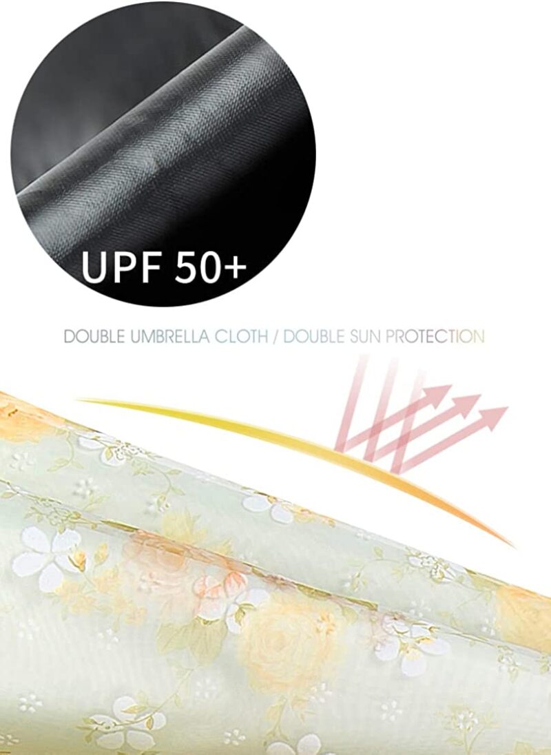 lace parasol vintage lace uv flower embroidery folding umbrella women s outdoor sunny rain umbrella lace pattern for s