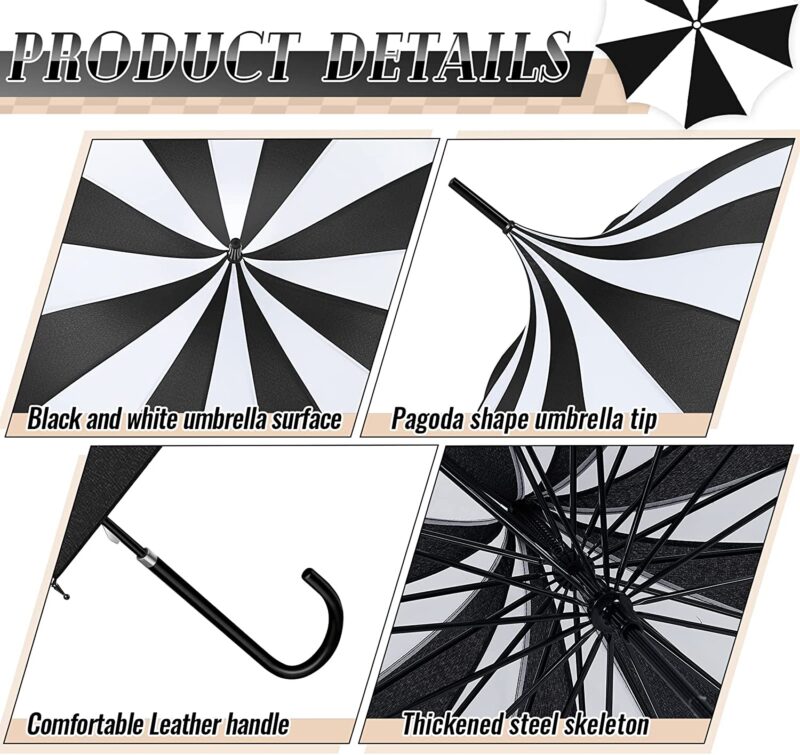 logo oversized parasol