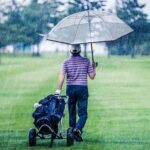 pack of 2 56 inch automatic oversized clear golf umbrella