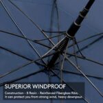 68 inch automatic windproof oversized golf umbrella