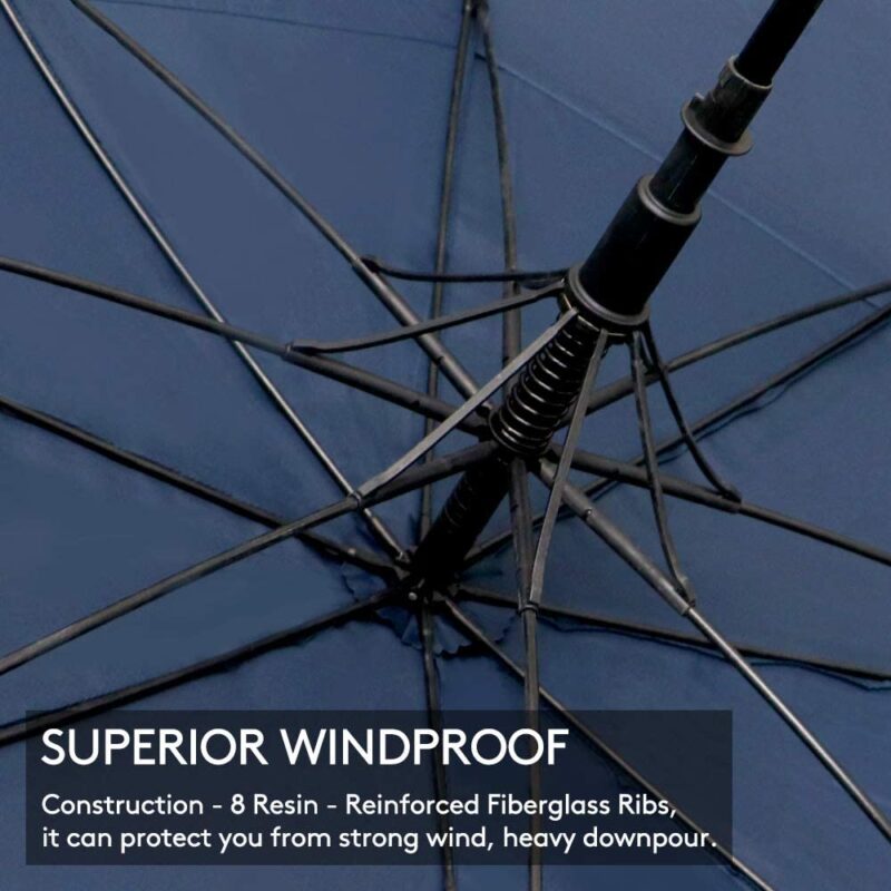 68 inch automatic windproof oversized golf umbrella