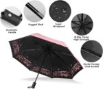 auto open close waterproof parasol