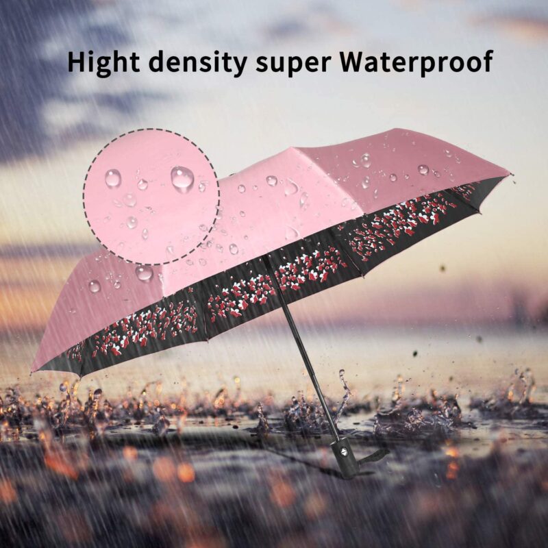 auto open close waterproof parasol