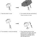 wece auto open close windproof compact umbrella