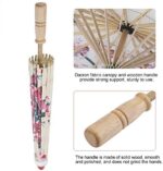 logo waterproof led parasol